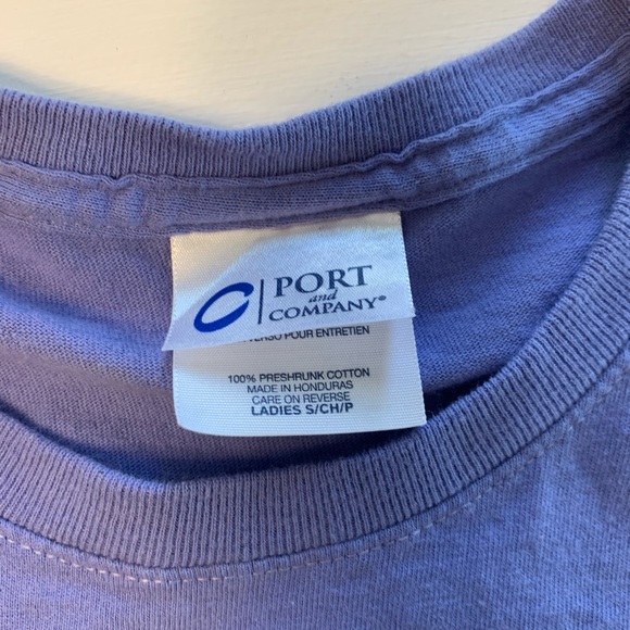 Live Love Kayak purple T-shirt - Picture 3 of 4